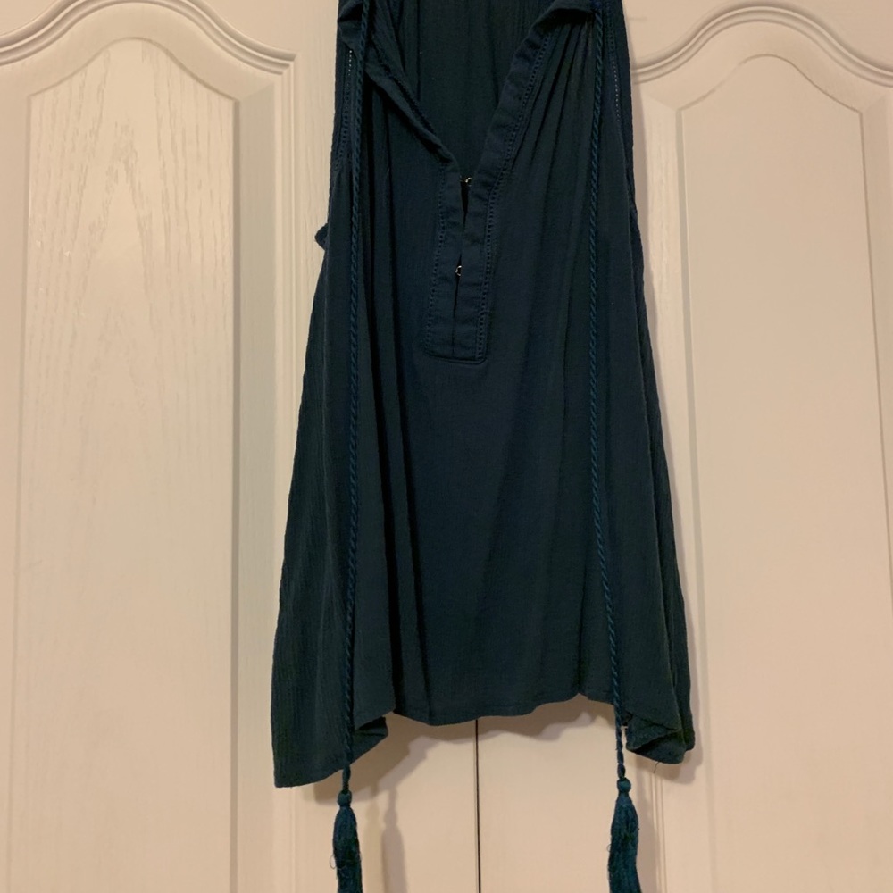 la hearts tassel tank top
